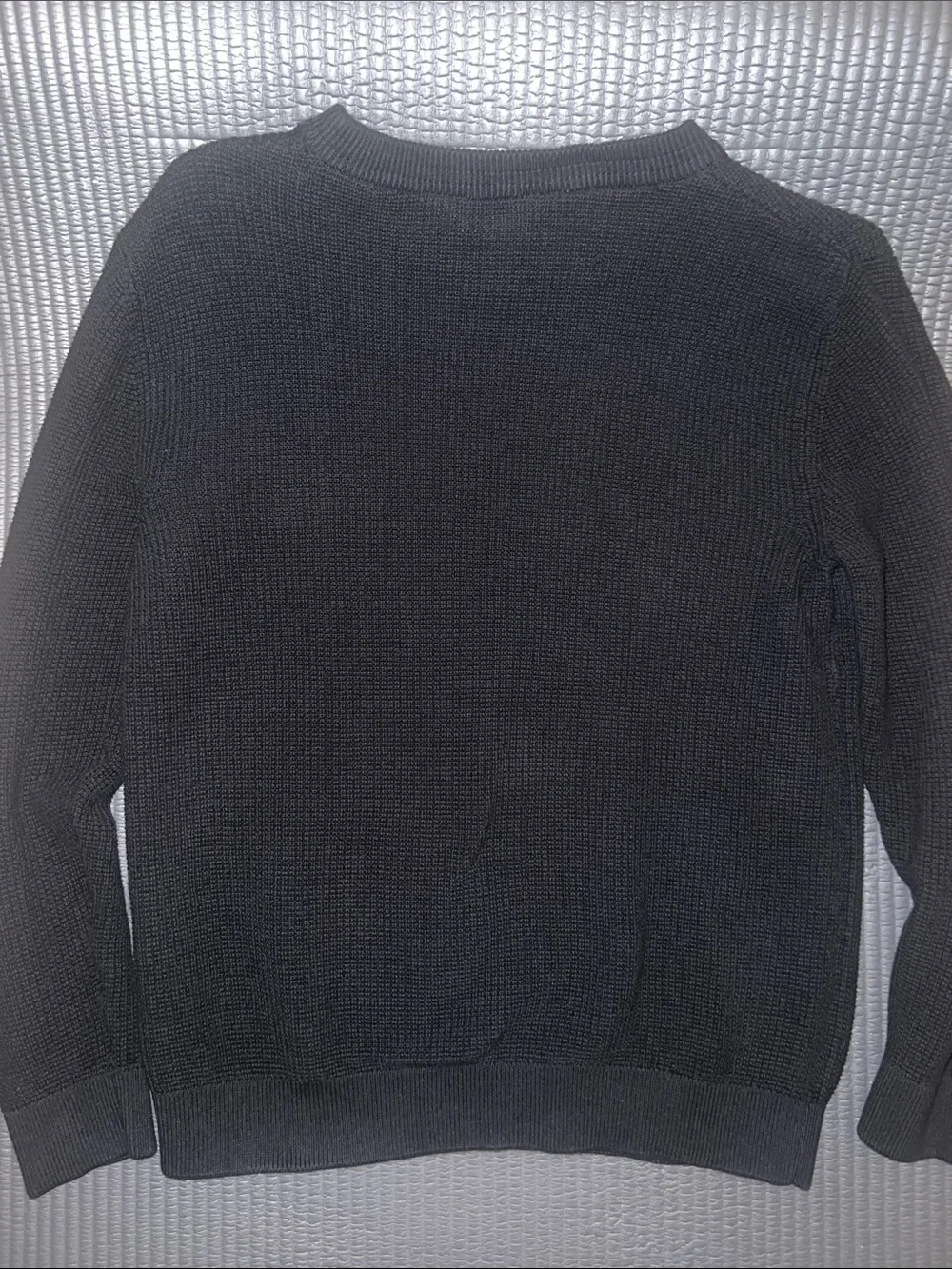 H&M Black Knit Crewneck Sweater for Kids